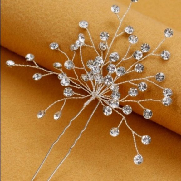 Anthropologie Accessories - Sabina Crystal Hair Pin Bridal Collection